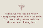 Mother Serif Typeface - 5 weights, a Serif Font by VP Fonts (Thumbnail 5 of 13)