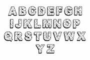 Pop Art Retro Font, a Handwritten Font by Fourteen Letter (Thumbnail 5 of 7)