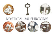 Magic of november, an Animal Illustration by Love Watercolor Store (Thumbnail 7 of 12)