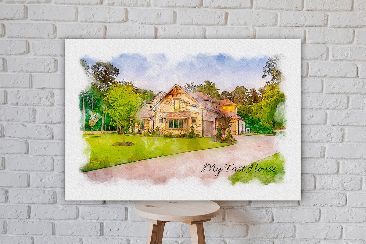 House Portrait from Photo Action, an Action Add-On by MRI STUDIO (Photo 16 of 17)