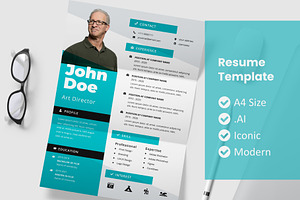 Toskah Resume Template