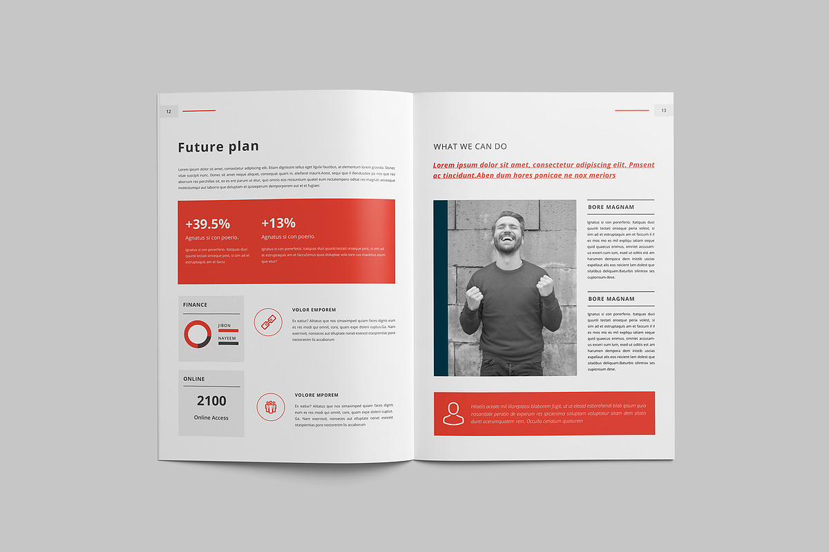 Corporate Brochure Bundle, a Brochure Template by Tanber Hossen (Photo 37 of 71)
