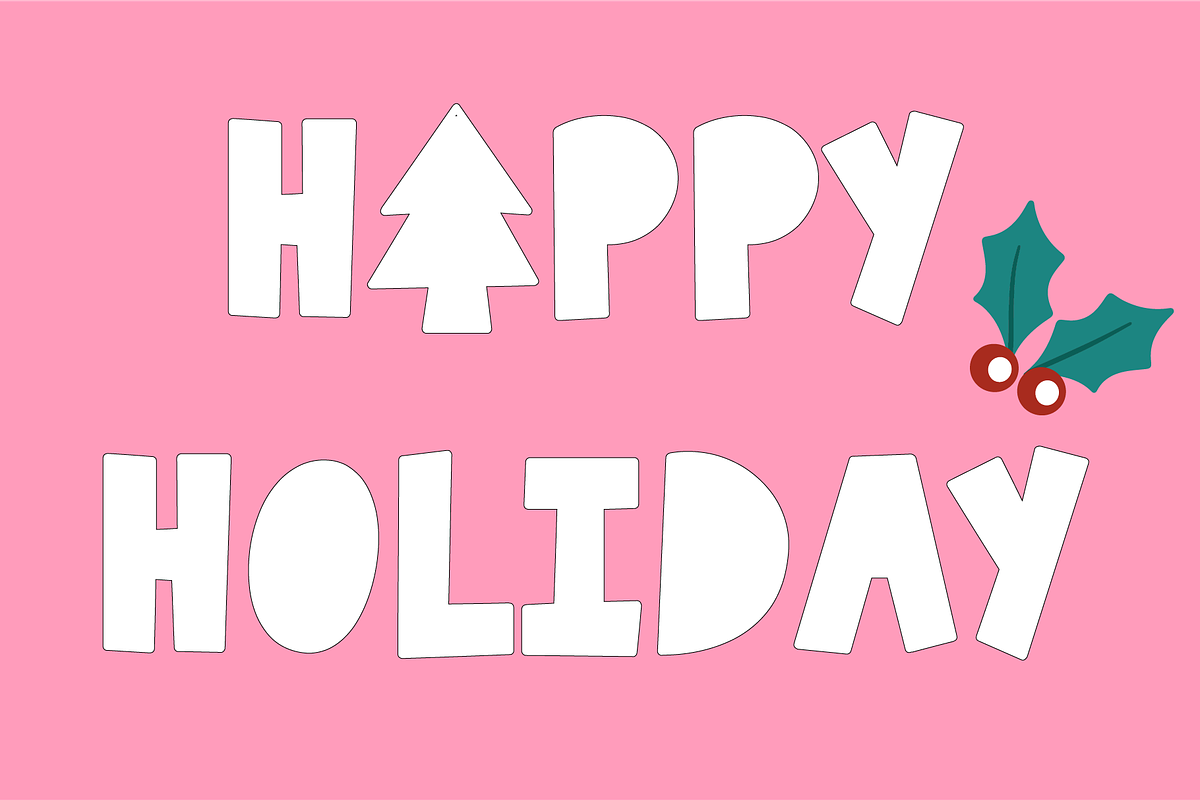 Santa mail, a Sans Serif Font by Nyla.Studio (Photo 3 of 9)