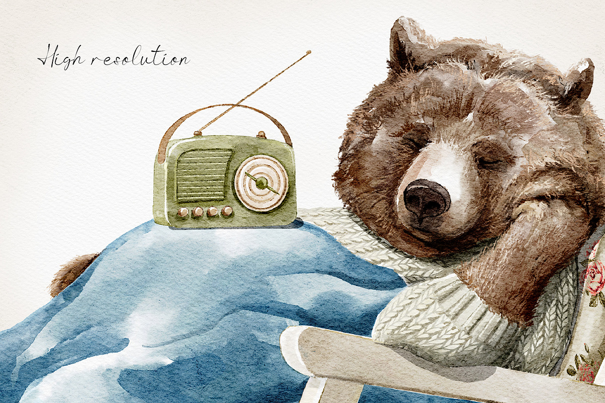 Christmas animals, an Animal Illustration by Mimomy (Photo 5 of 11)