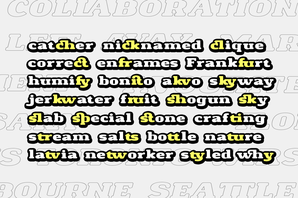Density Heavy Slab Serif, a Slab Serif Font by Alandya TypeFoundry (Photo 5 of 15)