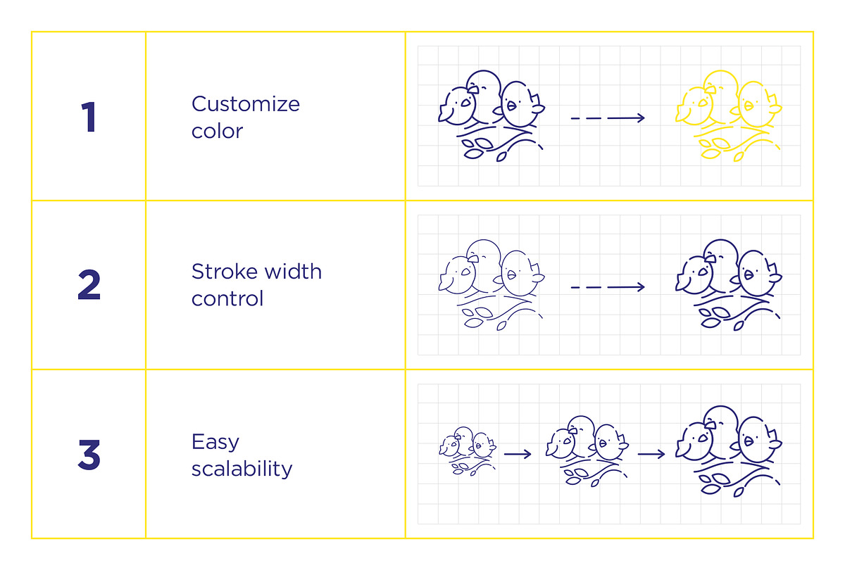 Easter Line Icon Set, an Outline Icon by iStar Design (Photo 4 of 5)