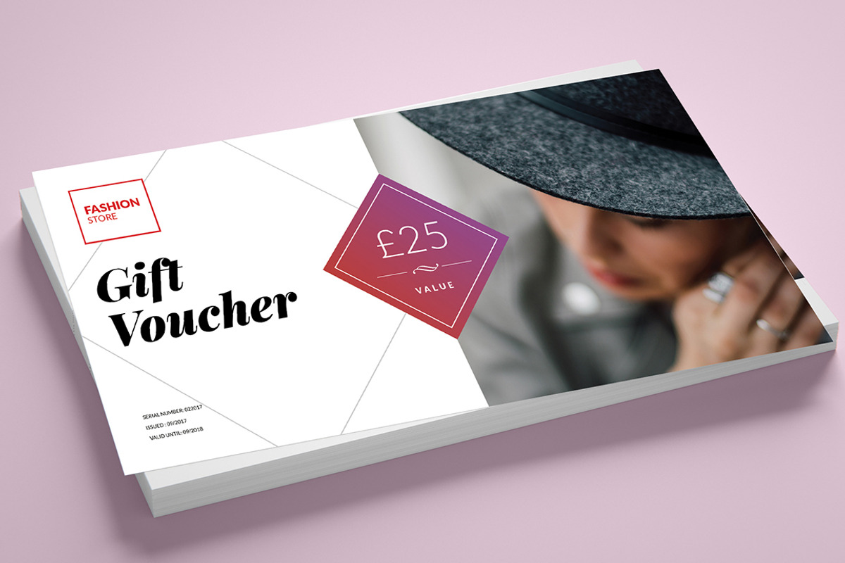Fashion Gift Voucher 2, a Print Template by stefandigital (Photo 1 of 4)