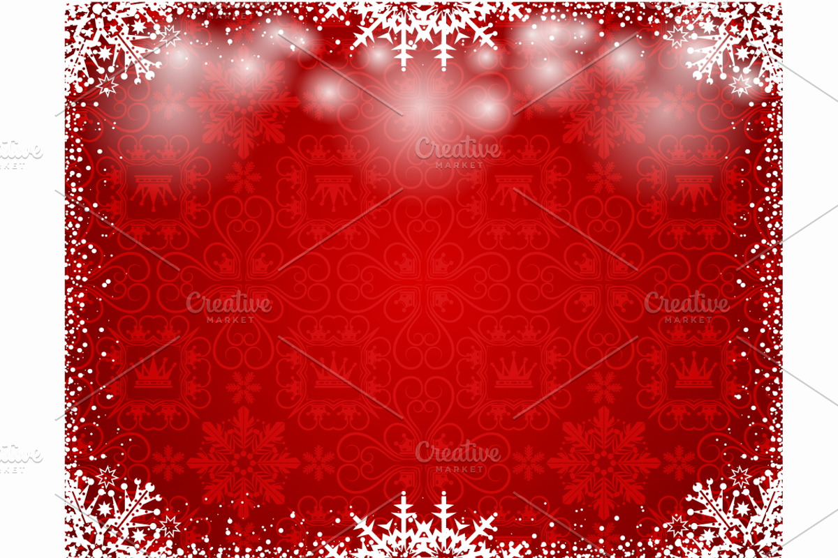 Christmas background vector, a Decorative Illustration by kio