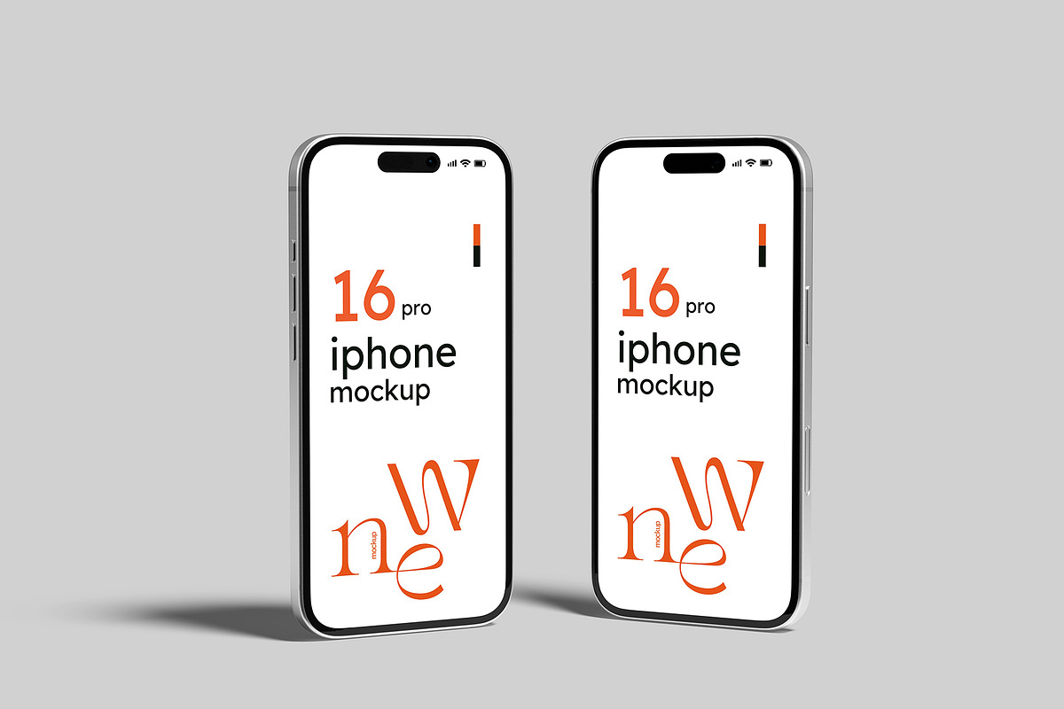 iPhone 16 Pro Mockup, an iPhone Mockup by Amigos__46 (Photo 6 of 10)