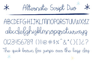 Star Bright Moon Light Font Duo