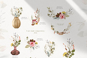 Magic Flowers - watercolor collectio, an Object Graphic by Julia M. Watercolor (Thumbnail 9 of 14)