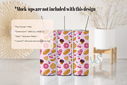 Sweet Cherry Bakery Kawaii Pattern, a Pattern Graphic by Little Creative Scribbles (Thumbnail 2 of 6)