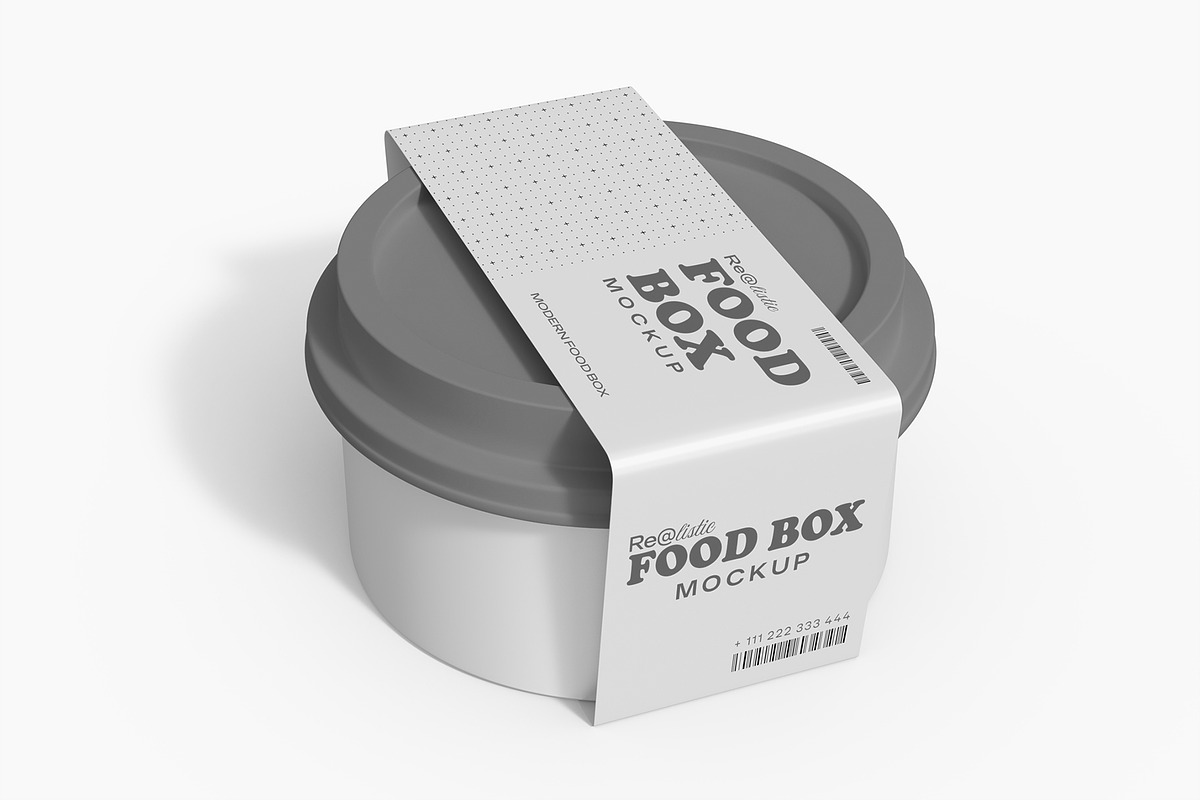 Simple Food Box Mockup, a Product Mockup by graphypix (Photo 3 of 4)