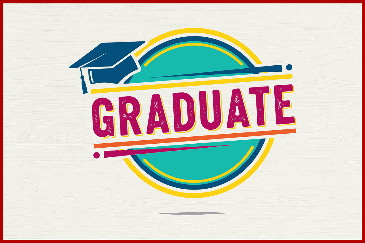 10 Graduation Alphabet SVG Bundle, an Education Illustration by Artivon