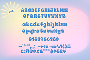Groovy Flower Retro Font, a Sans Serif Font by Babymimiart (Thumbnail 6 of 7)