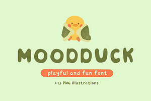 Moodduck Playful Handwritten Font