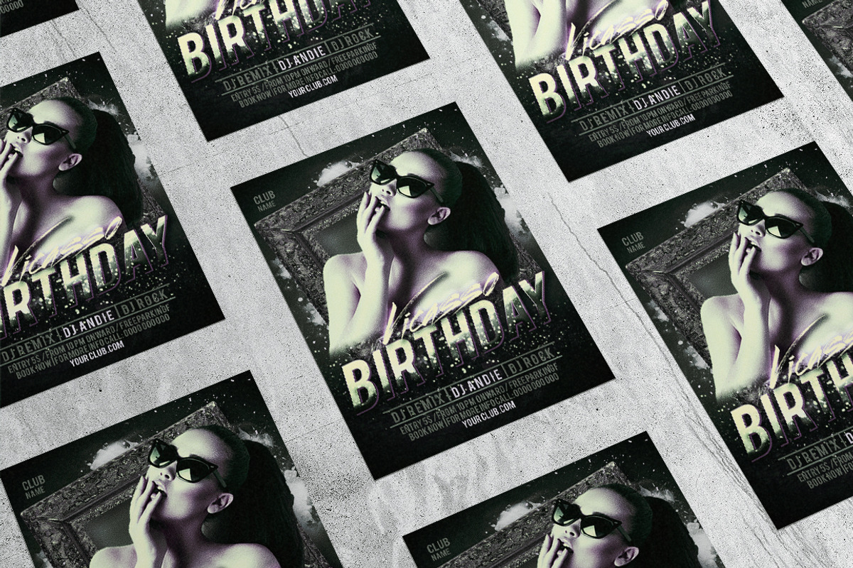 Birthday Party, a Flyer Template by What a Story (Photo 4 of 5)