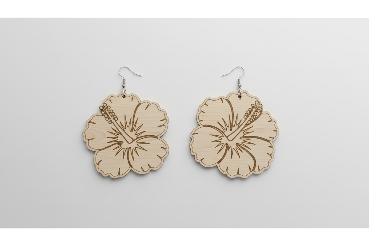 Petal Earring Laser Set, a Graphic by musafir_fashion (Photo 5 of 11)