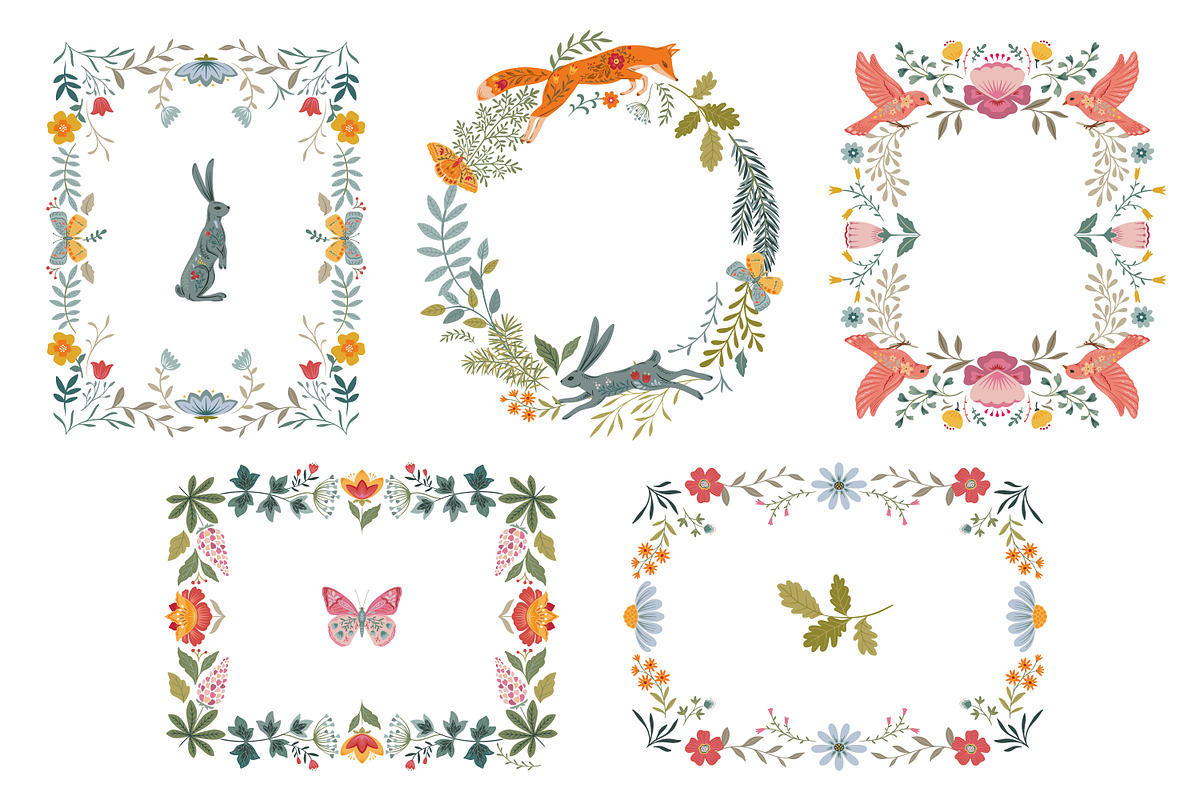 Forest Stories. Folk Collection, an Object Graphic by Molly art (Photo 3 of 17)