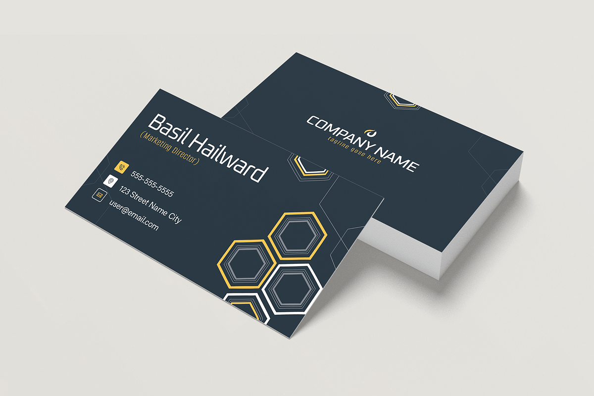 Business Card Template, a Business Card Template by MightyDesign (Photo 2 of 6)