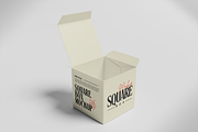 Square Box Mockup, an Advertising Mockup by Twins_studio926 (Thumbnail 2 of 5)