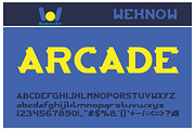 arcade font, a Font by weknow (Thumbnail 1 of 5)