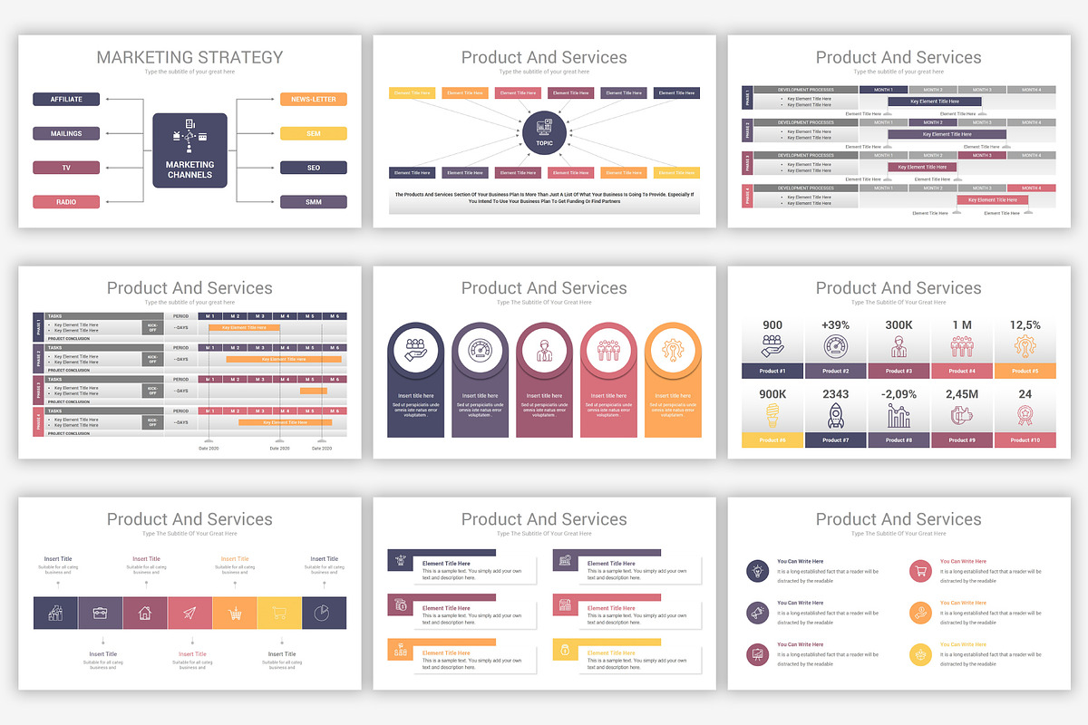 Company Profile PowerPoint Template, a Presentation Template by SlideOne (Photo 9 of 26)