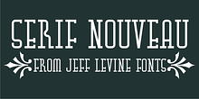 Serif Nouveau JNL