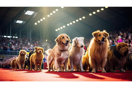 agility dog competition ai generated, an Animal Photo by pikepicture