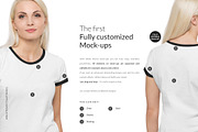 Women T-Shirt Mockups Set FREE DEMO, a Books & Magazine Mockup by Apparel_Mockups (Thumbnail 7 of 27)