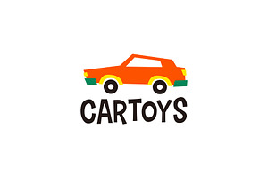 Car Toys Logo Vector Icon