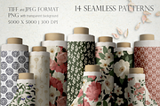 Secret Garden. Patterns Collection., a Pattern Graphic by Alena Zaytseva (Thumbnail 5 of 10)