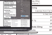 Nutrition Facts Template, a Packaging Mockup by PremiumGoods (Thumbnail 3 of 3)