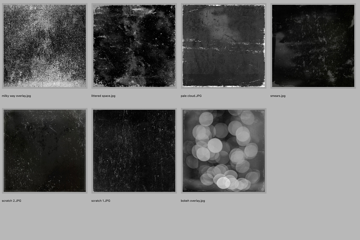 7 grungy texture overlays, a Texture Graphic by dyrkwyst textures