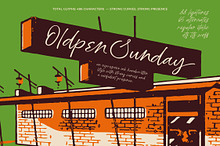 Oldpen Sunday Ink Handwritten Font