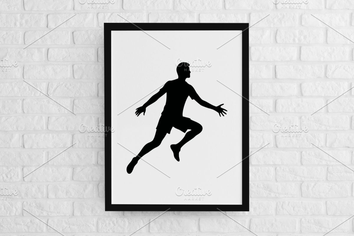 Jump People Silhouette SVG, a Person Illustration by newminddesign (Photo 2 of 5)
