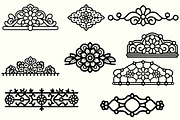 Stained Glass Dividers, an Object Graphic by Pattern Whimsy (Thumbnail 3 of 4)
