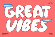 Zuppa - Playful Bubble Font, a Symbol Font by Indotype Foundry (Thumbnail 6 of 10)