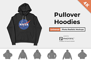 Pullover Hoodie Sweatshirt Mockups, a Hoody Mockup by Photific (Thumbnail 1 of 6)