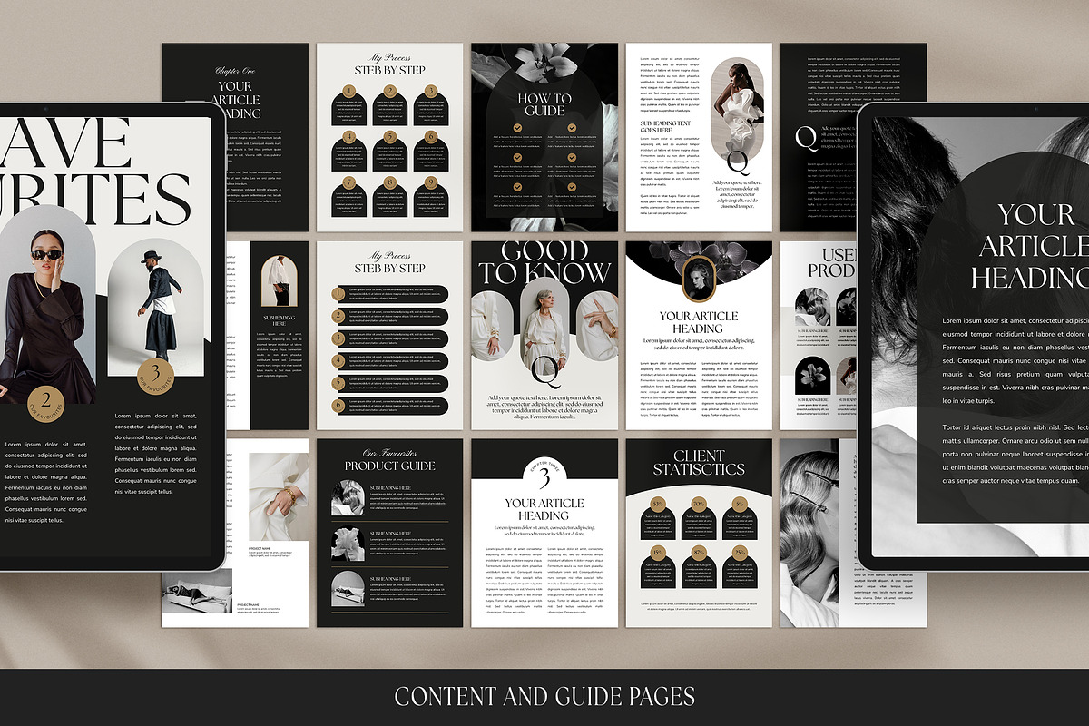 Business Coach Ebook Template CANVA, a Magazine Template by Studio Loire (Photo 6 of 10)
