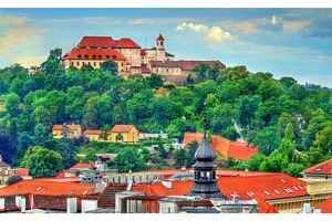 View of Spilberk Castle in Brno, Czech Republic, an Architecture Photo by Leonid Andronov