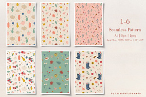 Autumn Garden Pattern Collection