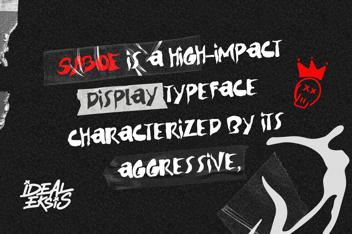 Saboe, a Handwritten Font by Ideal Eksis (Photo 3 of 6)