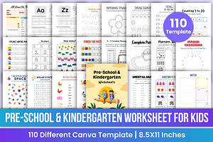 Pre-School & Kindergarten Worksheets