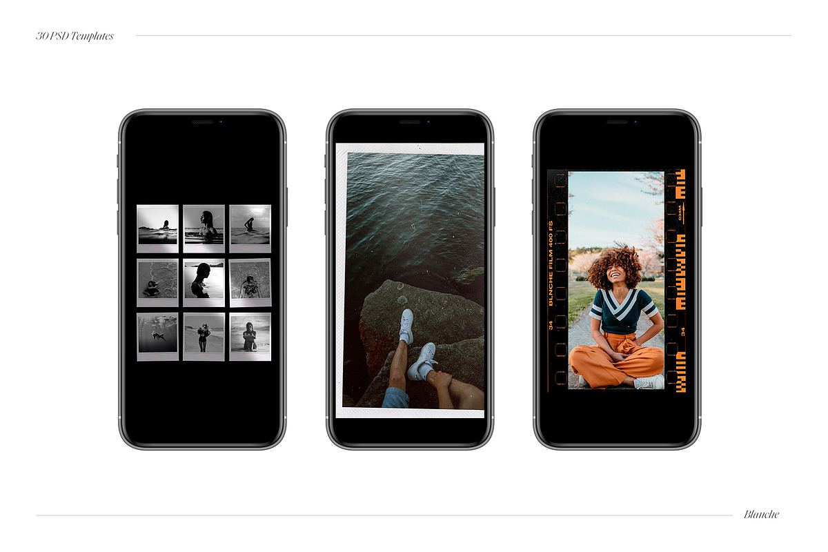 Instagram Film Frames Templates, a Social Media Template by BlancheStudio (Photo 5 of 8)