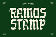 CS Ramos Stamp, a Serif Font by Craft Supply Co. (Thumbnail 1 of 8)