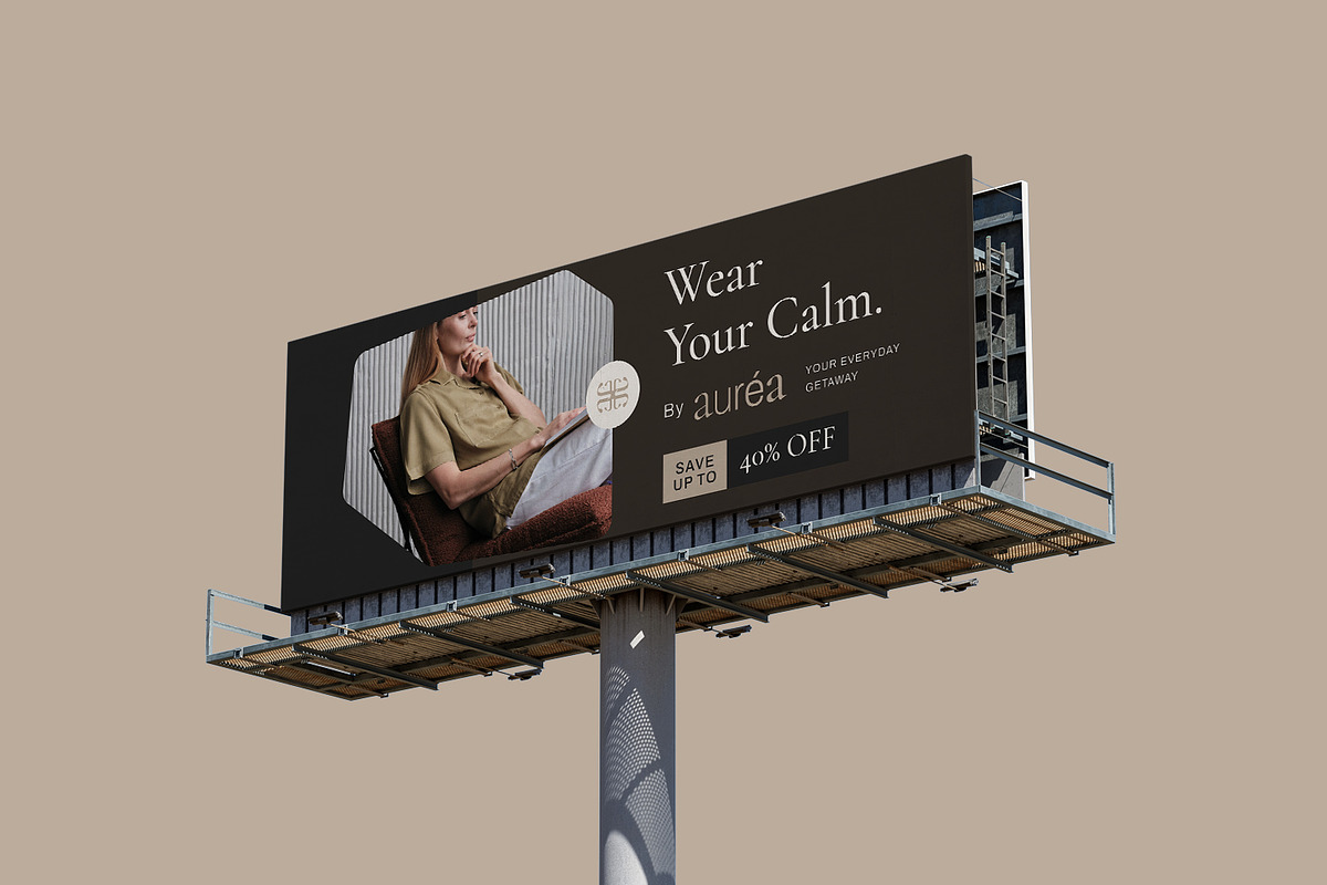 Aurea - Billboard, a Print Template by Fannan Studio (Photo 2 of 3)