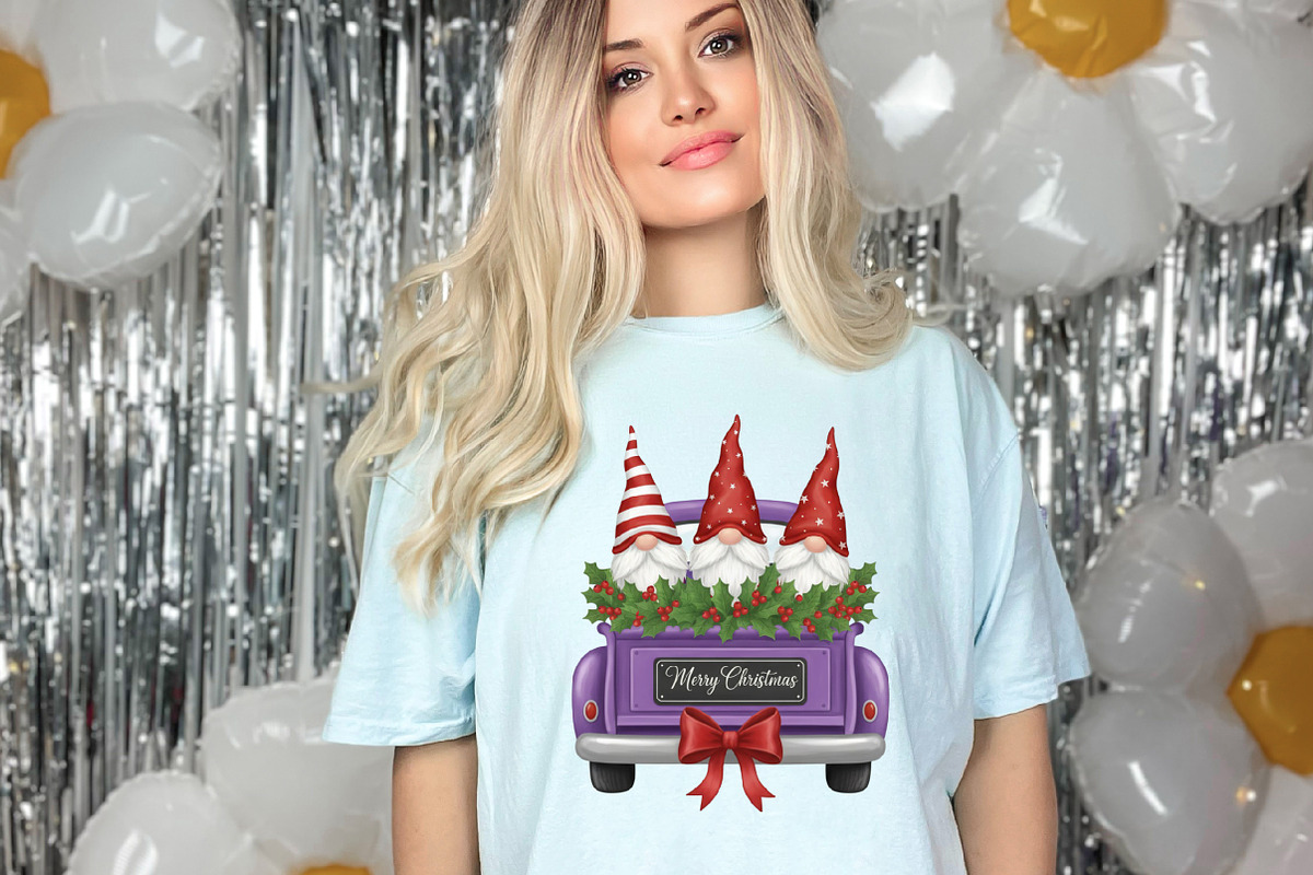 Christmas Gnome ,Merry Christmas Png, an Illustration by designcity5 (Photo 7 of 8)