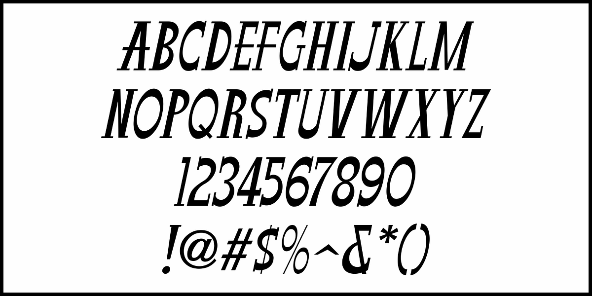 Screwball Comedy JNL, a Slab Serif Font by Jeff Levine Fonts (Photo 5 of 5)