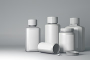 Medicines Packaging Mock-Up, a Cups & Container Mockup by maximmmmum (Thumbnail 3 of 7)